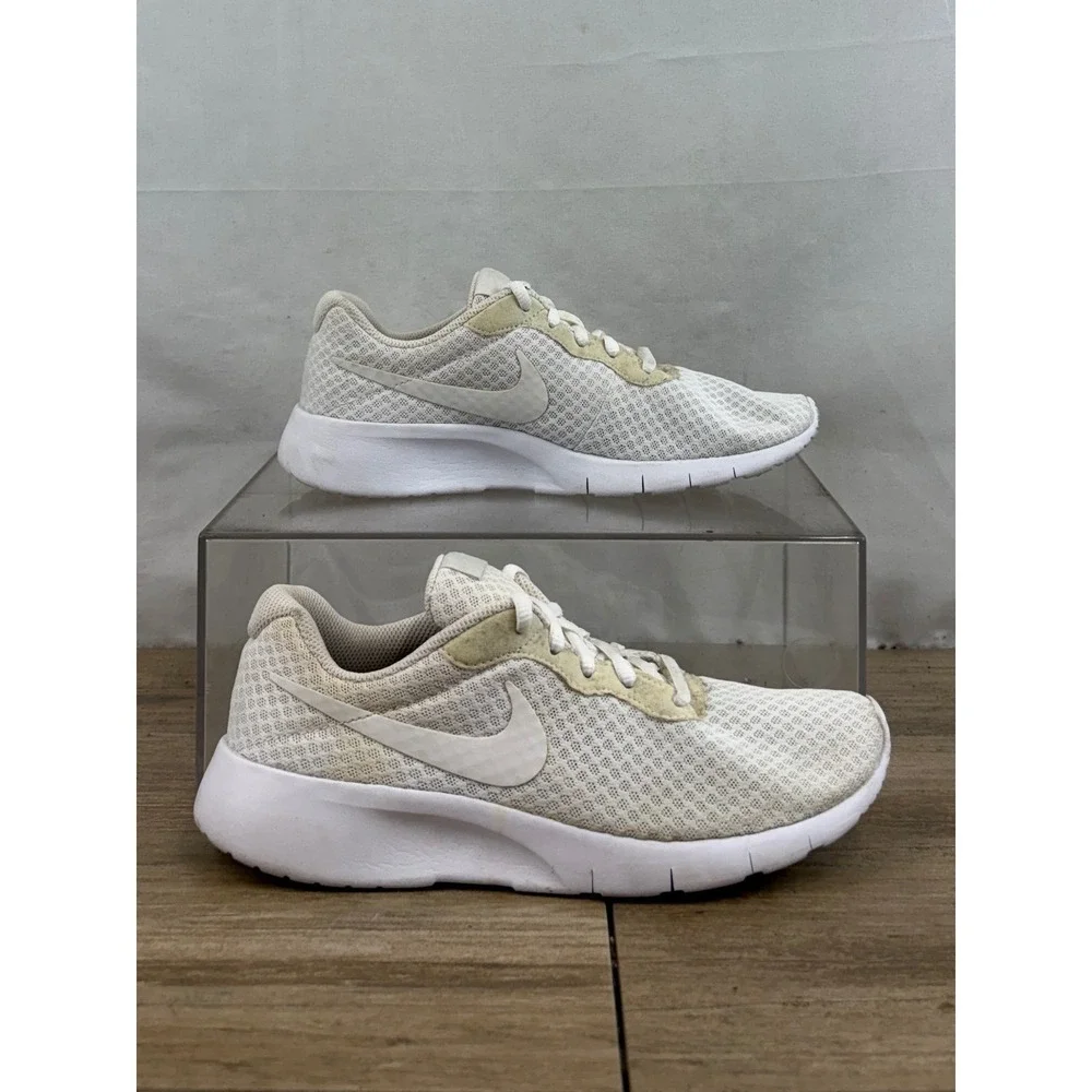 Nike Tanjun SE Youth Running Shoes Sneakers White Size 7Y